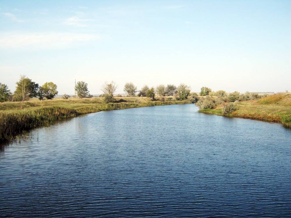 Канал Дніпро—Донбас побл. с. Благодатне